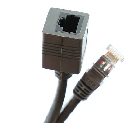 Ethernet Netzwerk Verlängerungskabel RJ45 Cat5e Stecker - Buchse Kupplung 50cm -10m SET