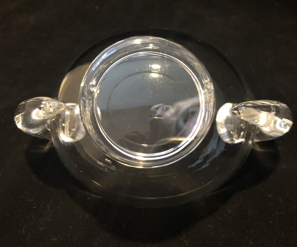 VTG STEUBEN Crystal Snail Scroll Design Creamer #7942 VTG STEUBEN Crystal Snail Scroll Design Creamer #7942