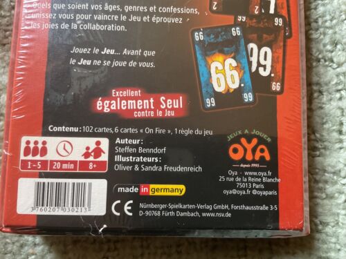 The Game - Juego de Cartas de Steffen Benndorf - NUEVO - Versión FRANCESA (Francés) - Imagen 3 de 6