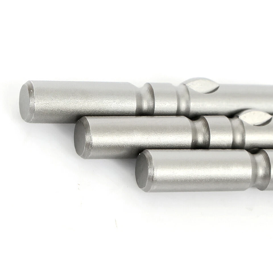 Slotted Flat Head Screwdriver Bits Set Long Power Drill Bit 1.5-6mm 5mm Shank - Image 4 of 4