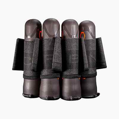 CRBN SC Harness 4 Pack - Black / Heather - Small / Medium - Paintball