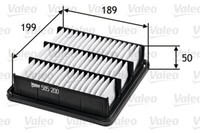 Valeo 585200 Luftfilter FüR KIA Hyundai