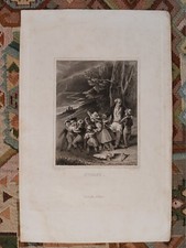 L’ORAGE (Il temporale) – acciaio francese 1840 Perrotin (Charlet / Lacour)