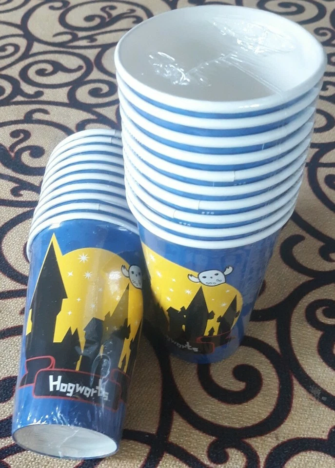 Nuevo Harry Potter Party Pack 60 Piezas Set 9" Platos Servilletas y 16 OZ Tazas 20 Foto 4 de 4