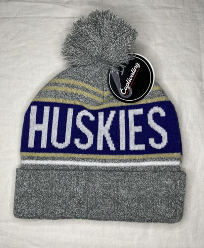 Washington Huskies Captivating Headwear Beanie - Picture 2 of 2