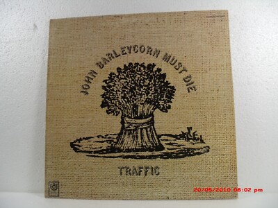TRAFFIC -(LP)- JOHN BARLEYCORN MUST DIE - ''EMPTY PAGES'' - UNITED ARTISTS - 1970