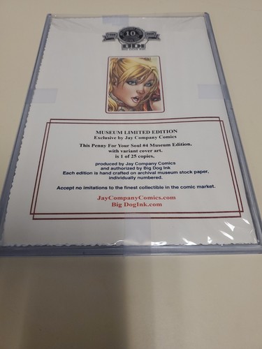 Penny for your soul very rare museum limited edition 25/25 near mint - Photo 5/11