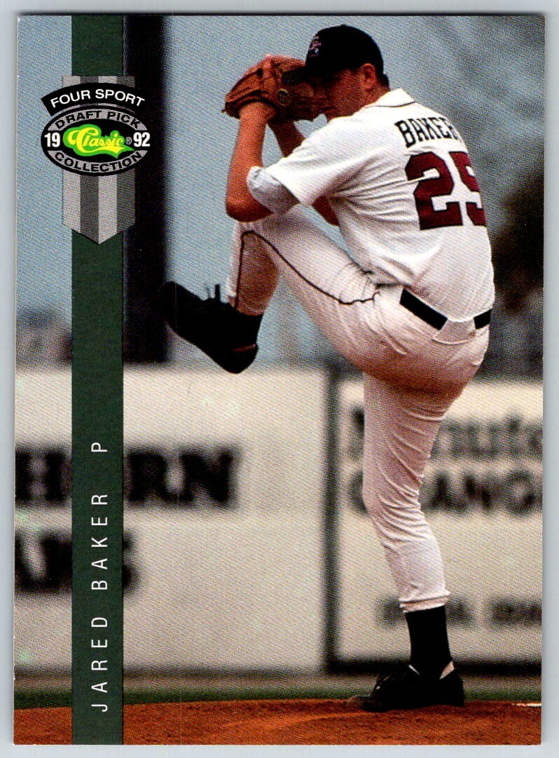 1992 CLASSIC FOUR SPORT COLLECTION JARED BAKER #288