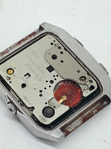 VINTAGE SEIKO H357-5060 ANA DIGI CHRONO MEN’S WATCH JAPAN FOR PARTS OR REPAIR - Picture 7 of 8