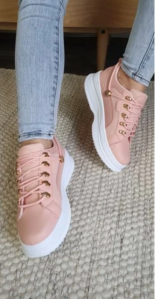 Pink trainers store size 5
