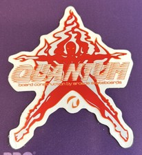 Vintage Quantum Arcade Skateboarding Sticker