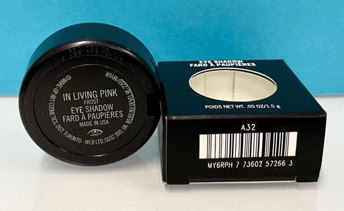 Mac Frost Eye Shadow IN LIVING PINK Frost A32- Full Size 1.5 g / 0.05 Oz. - Picture 4 of 4