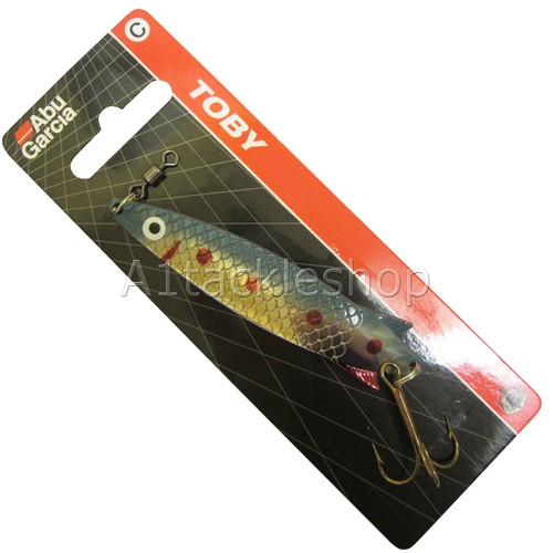 Genuine ABU Garcia Toby Salmon Sea Trout Spinner Spoon Lure Choose Size & Colour - Picture 5 of 10