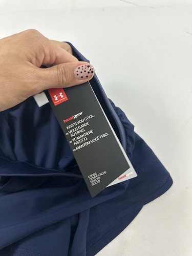Under Armour Shorts Girls Medium Blue Running Sample NWT - Picture 8 of 11