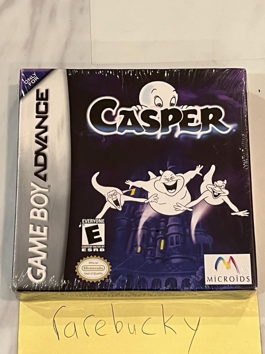 Casper (Game Boy Advance) NEW SEALED H-SEAM EXCELLENT, VERY RARE
