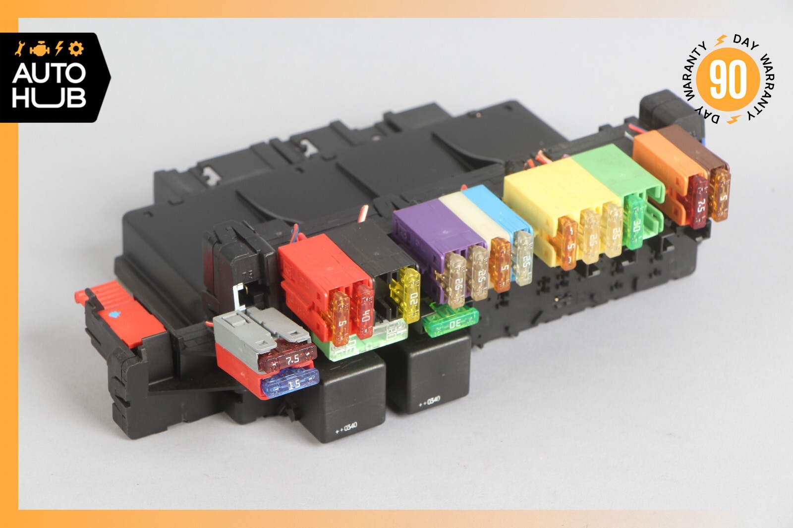 03-12 Mercedes R230 SL500 SL55 AMG SL550 Rear SAM Fuse Box Relay Module OEM
