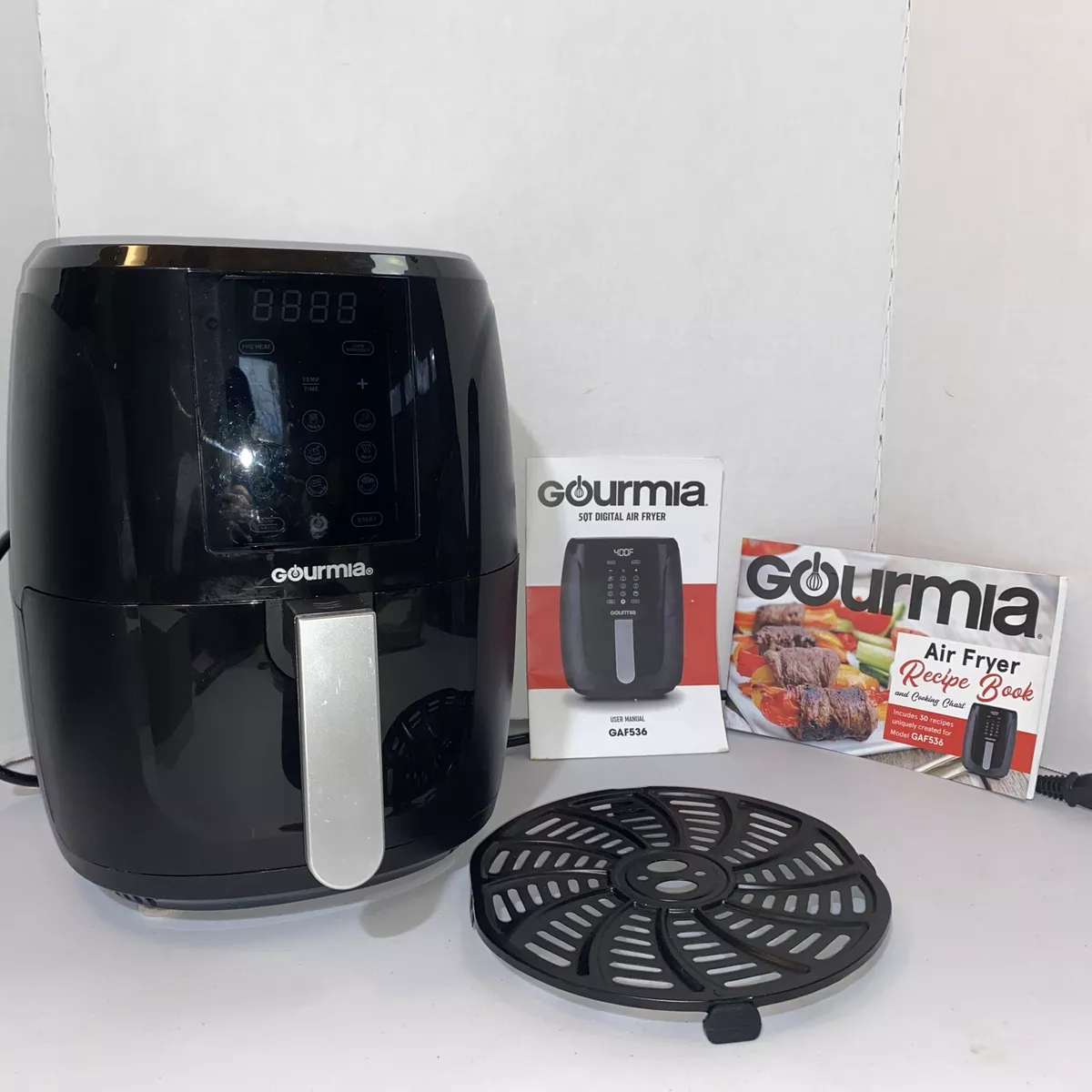 Gourmia 5qt Digital Air Fryer (Black)