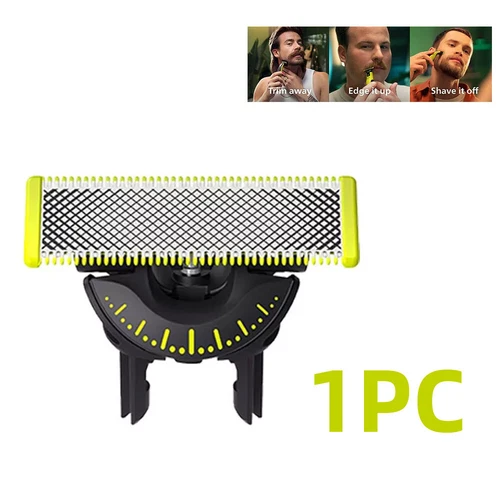 1/4x 360° Blades Norelco QP210/80 OneBlade Replacement Head for QP2520 / QP6520 - Picture 4 of 19