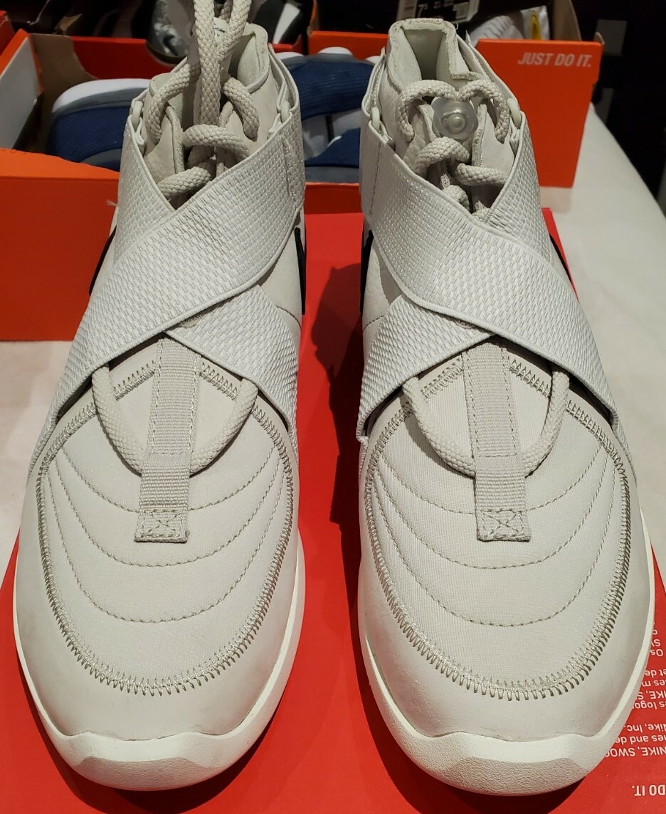 nike air fear of god raid light bone