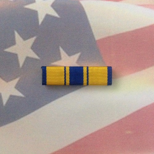 U.S. AIR FORCE COMMENDATION RIBBON BAR | HEROISM | FLIGHT | AIR FORCE | USAF - Picture 3 of 3