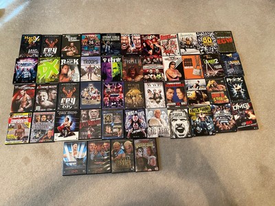 Huge 48 WWE DVD Lot - Rare 2000s WCW ECW TNA | eBay