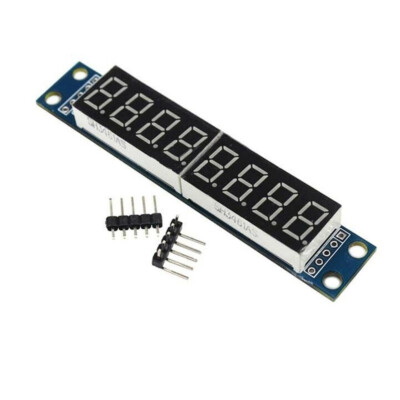 MAX7219 LED Dot Matrix 8-Digit Digital Tube Display Control Module For Arduino