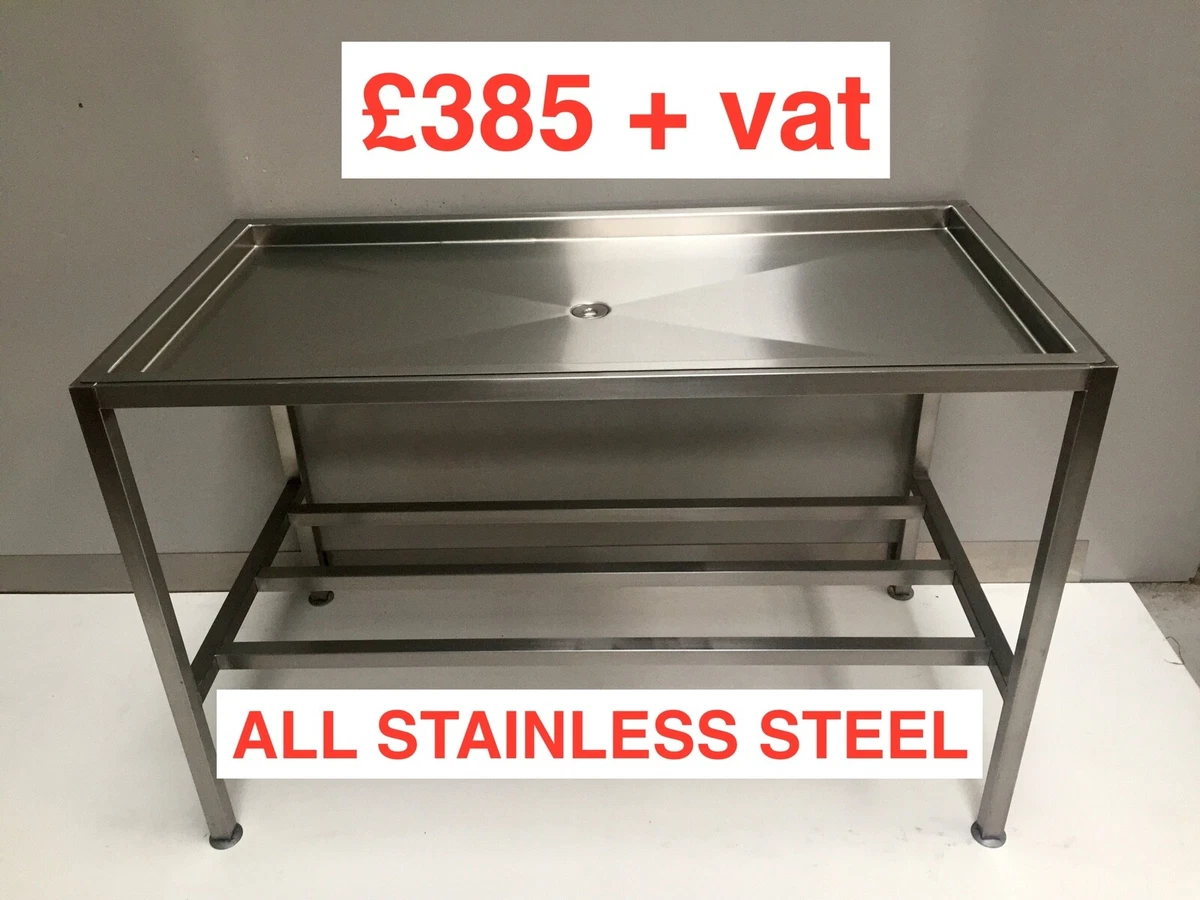 Stainless steel sale table top only