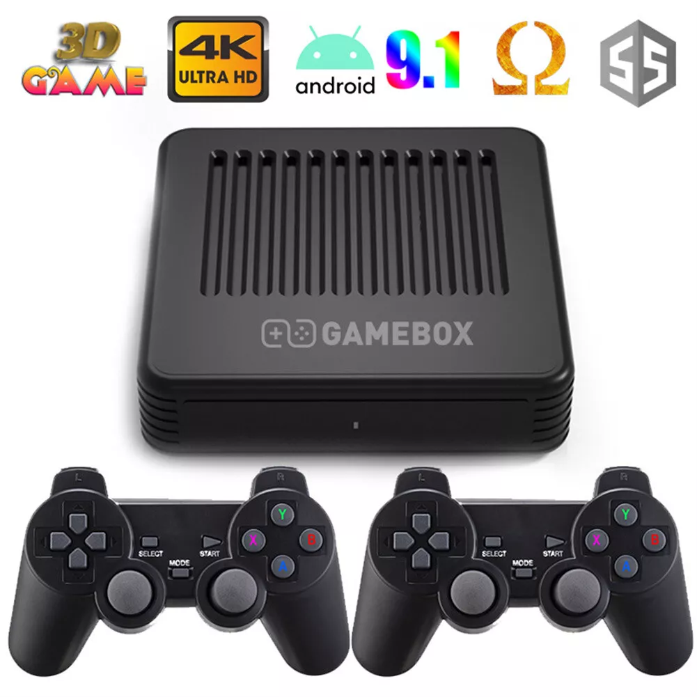 Gamebox G11 2.4/5G Wifi Dual System 4K TV Game Box Retro 128G 10000+Game  Console