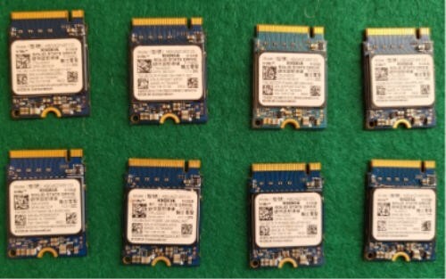 KIOXIA Toshiba SSD KBG40ZNS512G 512GB PCIe3.0x4 NVMe M.2 2230 Solid State Drive - Afbeelding 1 van 6