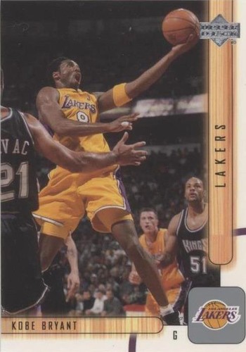 2001-02 Upper Deck Kobe Bryant / Kevin Garnett Combo Game Jersey