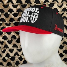 NEW Dye IM SKW Snap Back Hat - Black/Red