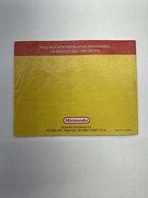 NES Tetris 2 Manual / Nintendo, authentic *Very Good*