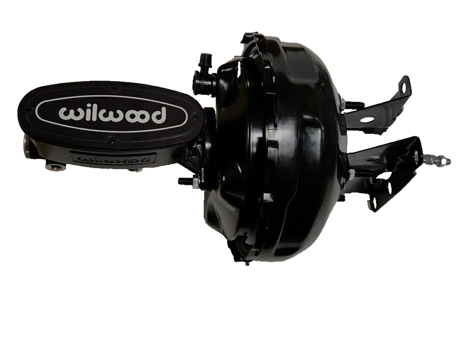 Wilwood 1970-1991 GMC Jimmy negro 11” refuerzo de freno 1” cilindro maestro + válvula Foto 2 de 4