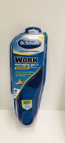 Dr. Scholl's Comfort and Energy Work Insoles for Men (8-14 Size) DAMAGE PACKAGIN - Picture 1 of 5