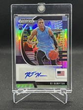 2020 Panini Prizm Draft Picks Prospect Silver RJ Hampton #PA-RJ Rookie Auto RC