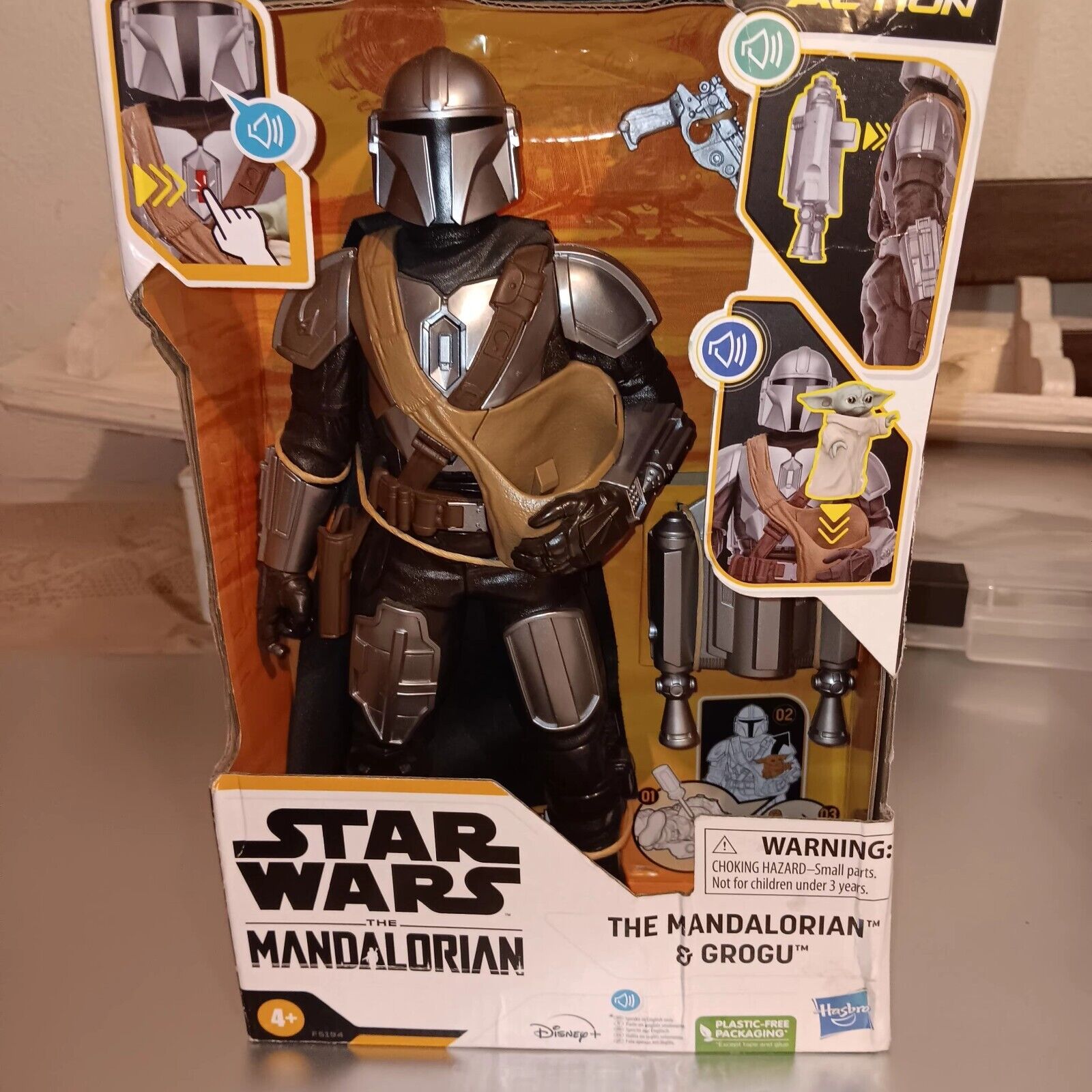 Star Wars action Figure the Mandalorian &Grogu Its New In Box 