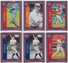 2021 Panini Diamond Kings Lot of 6 Plum Frame *BL024