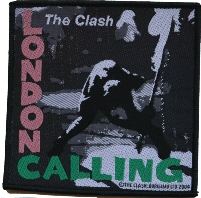 The Clash - London Calling gewebter Aufnäher - woven Patch NEU & OFFICIAL!