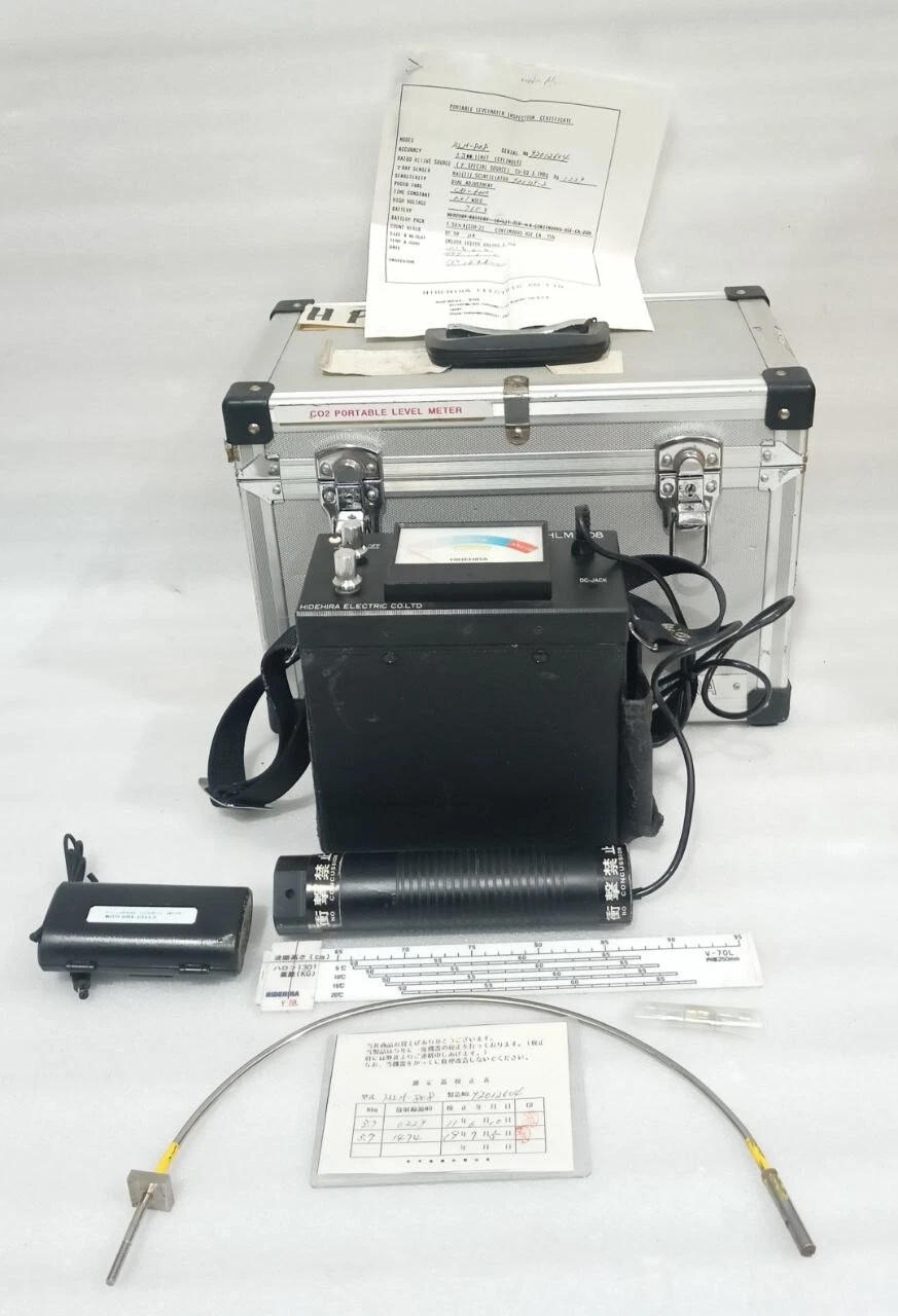 ヒデヒラ モデル HLM-808 ポータブルレベルメーター 新品 迅速発送 - 画像1/6