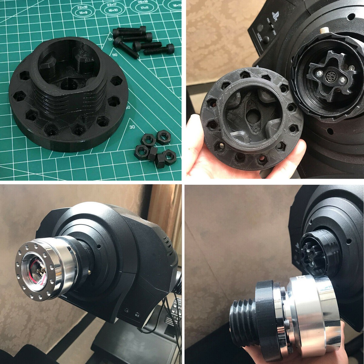 thrustmaster クイックリリースアダプター Amazon.com: UYUYU Steering Wheel Adapter Quick Release Boss