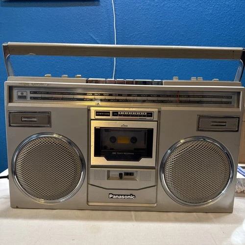Vintage Panasonic RX-5100 Boombox Ghetto Blaster Radio BAD Cassette Player