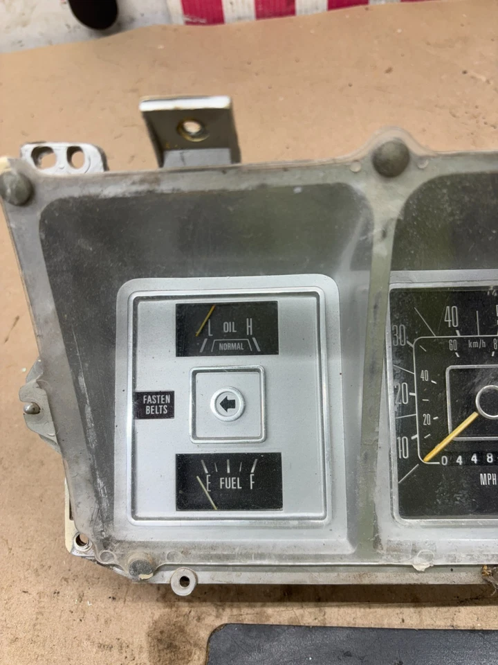 1978 1979 FORD F100 BRONCO F150 F250 F350 1977 MEDIDORES DE PAINEL MEDIDOR DE VELOCÍMETRO - Imagem 3 de 4