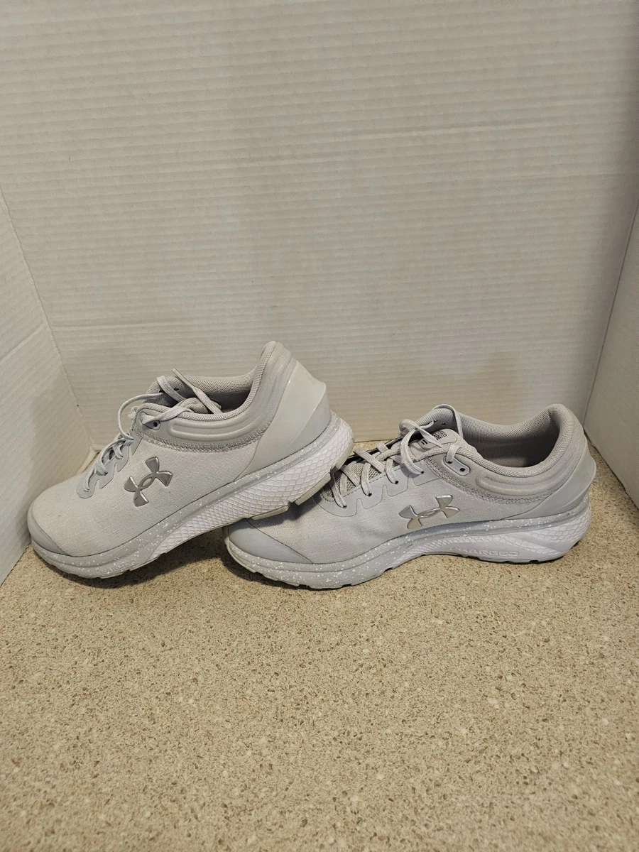 Under Armour Charged Escape 3 Mens 10 Halo Gray White Running Shoes 3021966-109 Buy (Women) Under Armour Charged Escape 3 Grey  main image 3