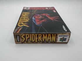 Spiderman 1st Print (Nintendo 64,) N64 New Factory Sealed Rare - WATA CGC VGA