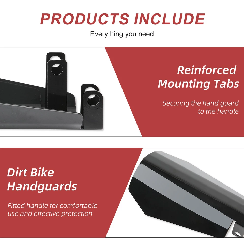 Par de protectores de manos con corte de ataúd para Harley Davidson Road Glide Special Foto 4 de 4