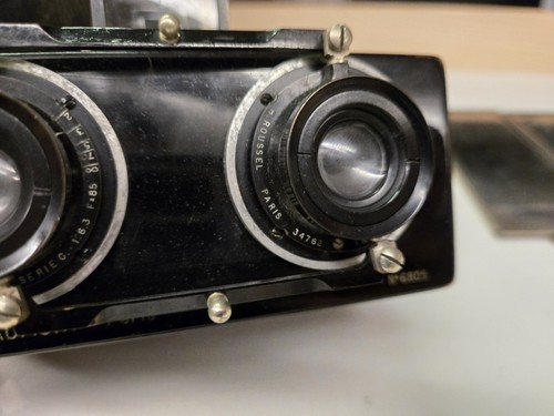 Spido Gaumont Stereo Model D 6X13 1920s Camera Antique - Bild 6 von 19