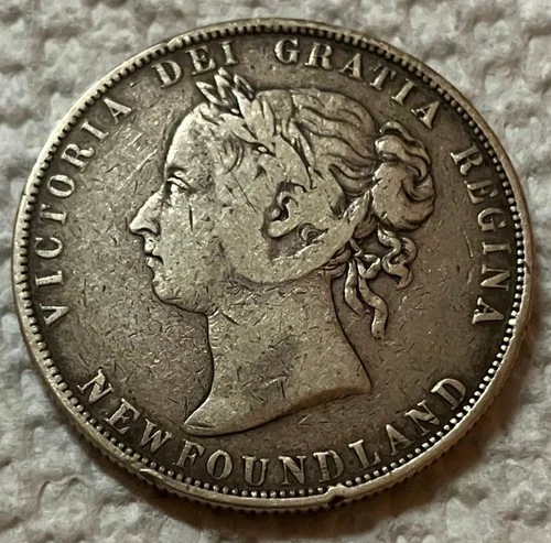 1900 Newfoundland 50 Cents — photo from the most recent tracked eBay sale