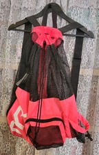 TYR Mesh Swim Backpack Wet Bag Pink Black Swi...