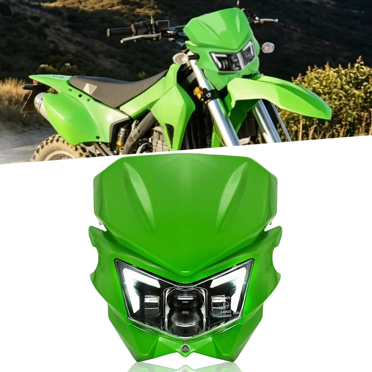 Motorcycle Headlight Assemblies for Kawasaki KX250F for sale | eBay