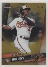 2019 Topps Finest Gold Refractor 12/50 Cedric Mullins #73 nd3